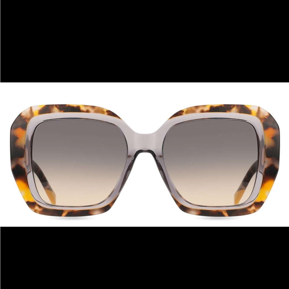 Missoni Square Sunglasses w/ Chain - Tortoise - BNIB